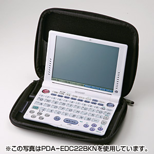 PDA-EDC22SVN / セミハード電子辞書ケース（シルバー）