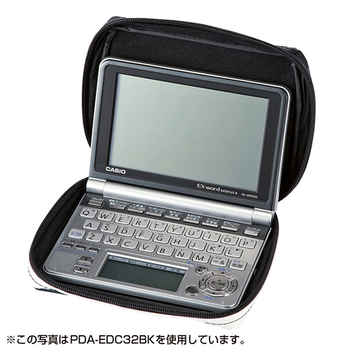 PDA-EDC32GY / 衝撃吸収電子辞書ケース（グレー）