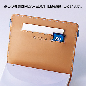 PDA-EDCT1GY / 電子辞書ケース（手帳タイプ・グレー）