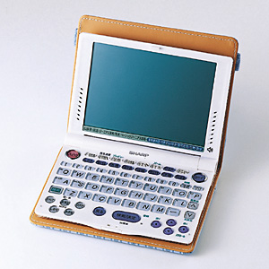 PDA-EDCT1LB / 電子辞書ケース（手帳タイプ・ライトブルー）