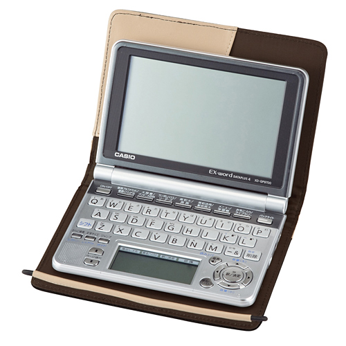 PDA-EDCT2BK / 電子辞書ケース（手帳タイプ・ブラック）