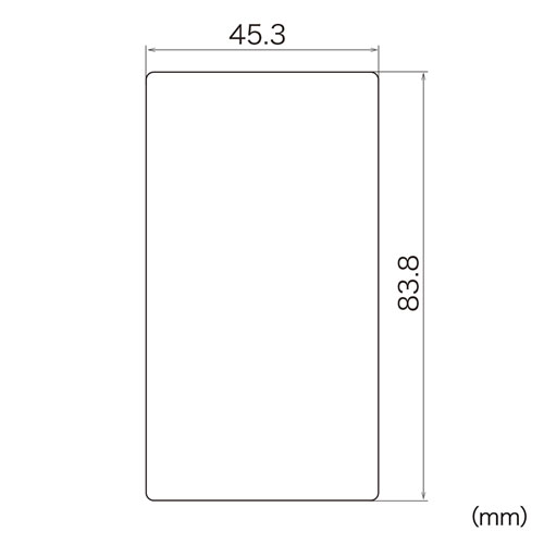 PDA-FA50KFP / SONY WALKMAN A50シリーズ用液晶保護指紋防止光沢フィルム