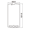 PDA-FAQ1KFP 液晶保護指紋防止光沢フィルム(NTTドコモ SHARP AQUOS PHONE SH-12C用) PDA-FAQ1KFP / 液晶保護指紋防止光沢フィルム(NTTドコモ SHARP AQUOS PHONE SH-12C用)