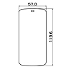 PDA-FAQ7KFP 液晶保護指紋防止光沢フィルム(ソフトバンク AQUOS/Yahoo! PHONE 009SH/Y用) PDA-FAQ7KFP / 液晶保護指紋防止光沢フィルム(ソフトバンク AQUOS/Yahoo! PHONE 009SH/Y用)