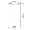 PDA-FGX14KFP NTTドコモ サムスン GALAXY S4 SC-04E用液晶保護指紋防止光沢フィルム PDA-FGX14KFP / NTTドコモ サムスン GALAXY S4 SC-04E用液晶保護指紋防止光沢フィルム