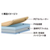 PDA-FIPH21MBS Apple iPhone 13 mini用背面保護指紋防止光沢フィルム PDA-FIPH21MBS / Apple iPhone 13 mini用背面保護指紋防止光沢フィルム
