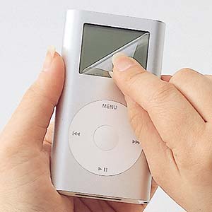 PDA-FIPK2 / 液晶光沢保護フィル(iPod mini専用)