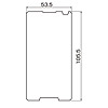 PDA-FIS06PF 液晶保護プライバシーフィルム(au PANTECH SIRIUSα IS06用) PDA-FIS06PF / 液晶保護プライバシーフィルム(au PANTECH SIRIUSα IS06用)