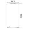 PDA-FMD2KFP / 液晶保護指紋防止光沢フィルム（NTTドコモ NECカシオ MEDIAS WP N-06C/MEDIAS for BIGLOBE MEDIAS NEC-102用）