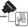 PDA-FMT9BK FMステレオトランスミッター(ブラック) PDA-FMT9BK / FMステレオトランスミッター(ブラック)
