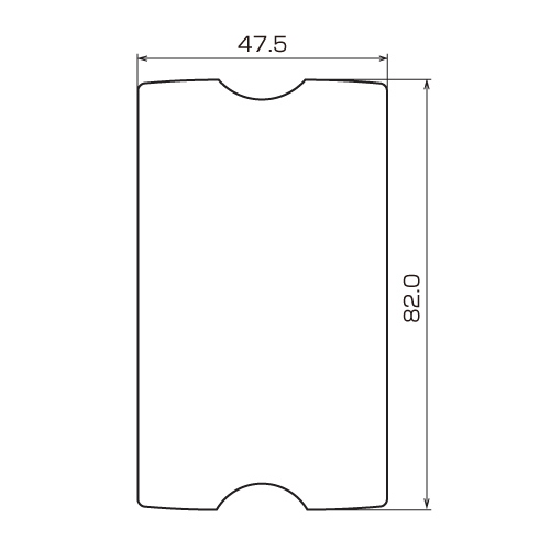 PDA-FS51SEKFP / 液晶保護指紋防止光沢フィルム（イー・モバイル Sony Ericsson mini S51SE用）