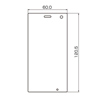 PDA-FXP6KFP 液晶保護指紋防止光沢フィルム(NTTドコモ ソニー・エリクソン Xperia(TM) acro HD用) PDA-FXP6KFP / 液晶保護指紋防止光沢フィルム(NTTドコモ ソニー・エリクソン Xperia(TM) acro HD用)