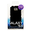 PDA-GA3BK / ラバーコーティングハードケース（NTTドコモ GALAXY S II 用）