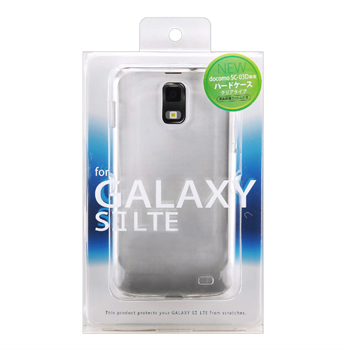 PDA-GA4CL / クリアハードケース（GALAXY S II LTE用・クリア）