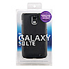 PDA-GA5BK / ラバーコーティングハードケース（GALAXY S II LTE用・ブラック）