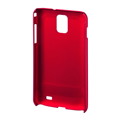PDA-GA5R / ラバーコーティングハードケース（GALAXY S II LTE用・レッド）