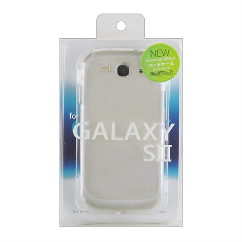 PDA-GA8CL / クリアハードケース（NTTドコモ サムスン GALAXY S III・S III α用）