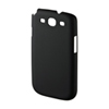 PDA-GA9BK / ラバーコーティングハードケース（NTTドコモ サムスン GALAXY S III・S III α用・ブラック）