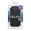 PDA-GA9BK / ラバーコーティングハードケース（NTTドコモ サムスン GALAXY S III・S III α用・ブラック）