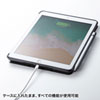 PDA-IPAD1014BK iPad9.7インチケース Apple Pencil収納ポケット付き PDA-IPAD1014BK / iPad9.7インチケース Apple Pencil収納ポケット付き