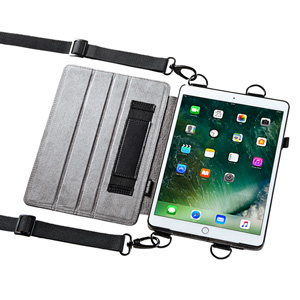 PDA-IPAD1112 / スタンド機能付きショルダーベルトケース(10.5インチiPad Pro 2017用)