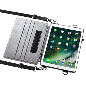 PDA-IPAD1212 / スタンド機能付きショルダーベルトケース (12.9インチiPad Pro用)
