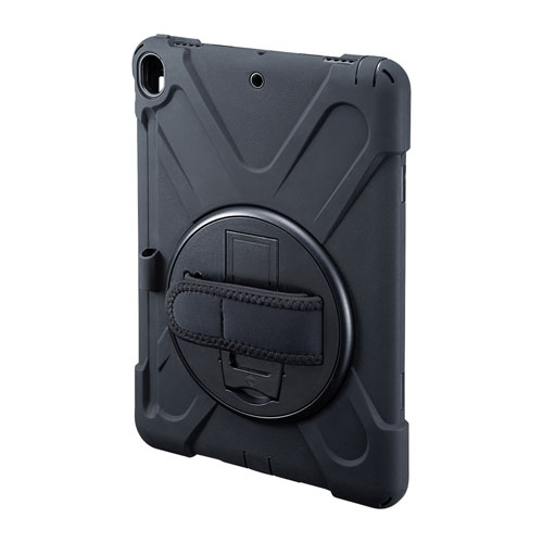 PDA-IPAD1517BK / iPad Air 2019　耐衝撃ケース（ハンドル、スタンド、ショルダーベルト付き）