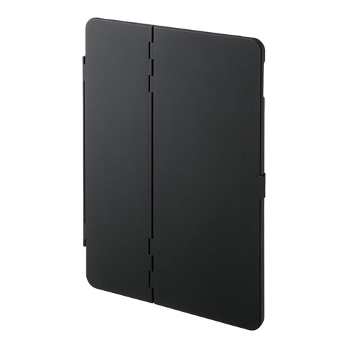PDA-IPAD1604BK / iPad 10.2インチ　ハードケース（スタンドタイプ・ブラック）