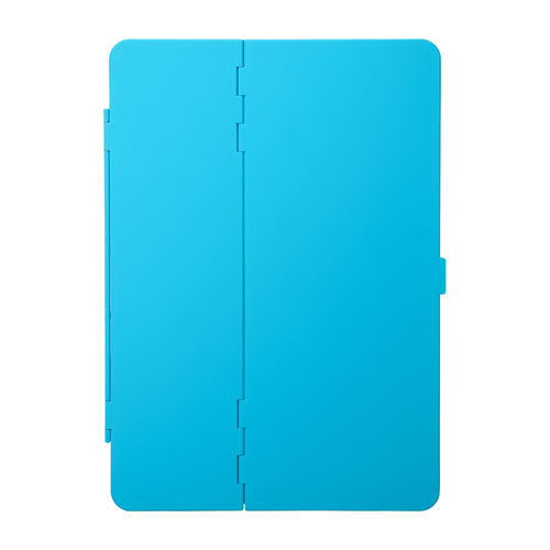 PDA-IPAD1604BL / iPad 10.2インチ　ハードケース（スタンドタイプ・ブルー）