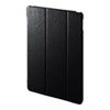 PDA-IPAD1607BK / iPad 10.2インチ　ソフトレザー調ケース　ブラック
