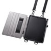 PDA-IPAD1612BK iPad 10.2インチ スタンド機能付きショルダーベルトケース PDA-IPAD1612BK / iPad 10.2インチ スタンド機能付きショルダーベルトケース