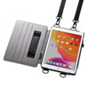 PDA-IPAD1612BK iPad 10.2インチ スタンド機能付きショルダーベルトケース PDA-IPAD1612BK / iPad 10.2インチ スタンド機能付きショルダーベルトケース