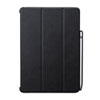 PDA-IPAD1614BK / iPad 10.2インチ　Apple Pencil収納ポケット付きケース　ブラック