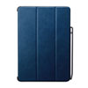 PDA-IPAD1614BL / iPad 10.2インチ　Apple Pencil収納ポケット付きケース　ブルー