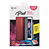 PDA-IPAD1614R / iPad 10.2インチ　Apple Pencil収納ポケット付きケース　レッド
