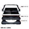 PDA-IPAD1617BK iPad 10.2インチ 耐衝撃ケース(ハンドル、スタンド、ショルダーベルト付き) PDA-IPAD1617BK / iPad 10.2インチ 耐衝撃ケース(ハンドル、スタンド、ショルダーベルト付き)