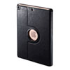 PDA-IPAD1619BK / iPad 10.2インチ　360度回転スタンドケース　ブラック
