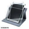PDA-IPAD1619BK iPad 10.2インチ 360度回転スタンドケース ブラック PDA-IPAD1619BK / iPad 10.2インチ 360度回転スタンドケース ブラック