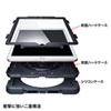 PDA-IPAD1620BK iPad 10.2インチ 前面保護フィルター付耐衝撃ケース PDA-IPAD1620BK / iPad 10.2インチ 前面保護フィルター付耐衝撃ケース