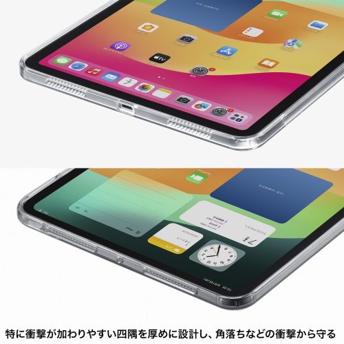 PDA-IPAD1702CL2 / iPad Pro 11インチ（M4/2024）用クリアハードケース