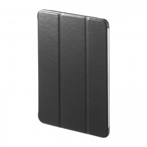 PDA-IPAD1707BK2 / iPad Pro 11インチ（M5/2025、M4/2024）用合成皮革ソフトケース（ブラック）