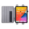 PDA-IPAD1712BK / iPad Air 11インチ（M3/2025、M2/2024）用スタンド・ベルト付きケース