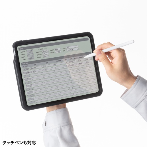 PDA-IPAD17162 / iPad Air 11インチ（M3/2025、M2/2024）用耐衝撃防水ケース