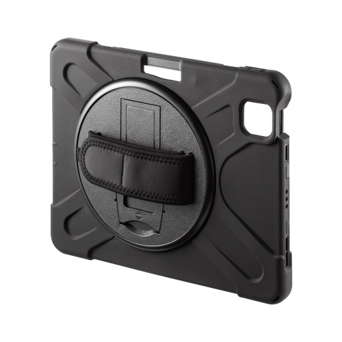 PDA-IPAD1717BK2 / iPad Air 11インチ（M3/2025、M2/2024）用耐衝撃ケース