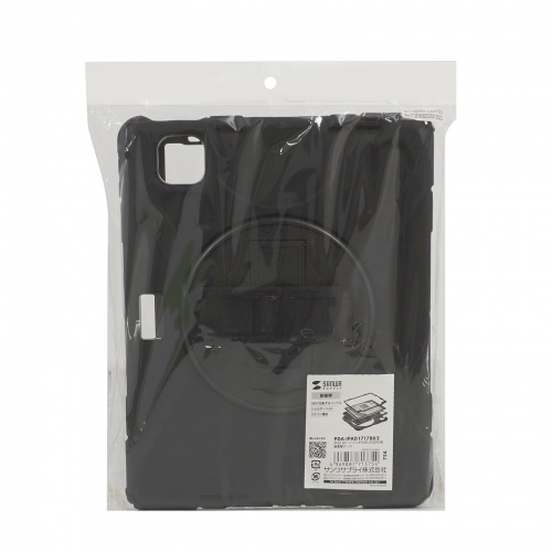 PDA-IPAD1717BK2 / iPad Air 11インチ（M3/2025、M2/2024）用耐衝撃ケース