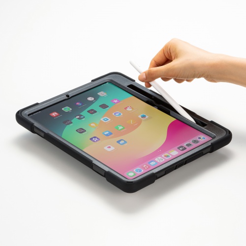 PDA-IPAD1717BK3【iPad Pro 11インチ(M4/2024)用耐衝撃ケース PDA-IPAD1717BK3【iPad Pro 11インチ(M4/2024)用耐衝撃ケース