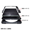 PDA-IPAD1717BK iPad Air 2022/2020/iPad Pro 11インチ 耐衝撃ケース(ハンドル・スタンド・ショルダーベルト付き、フィルムなし) PDA-IPAD1717BK / iPad Air 2022/2020/iPad Pro 11インチ 耐衝撃ケース(ハンドル・スタンド・ショルダーベルト付き、フィルムなし)