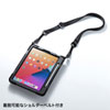 PDA-IPAD1717BK iPad Air 2022/2020/iPad Pro 11インチ 耐衝撃ケース(ハンドル・スタンド・ショルダーベルト付き、フィルムなし) PDA-IPAD1717BK / iPad Air 2022/2020/iPad Pro 11インチ 耐衝撃ケース(ハンドル・スタンド・ショルダーベルト付き、フィルムなし)