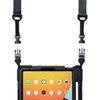 PDA-IPAD1717BK / iPad Air 2022/2020/iPad Pro 11インチ 耐衝撃ケース（ハンドル・スタンド・ショルダーベルト付き、フィルムなし）