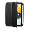 PDA-IPAD1814BK / iPad mini 第7/6 Apple Pencil収納ポケット付きケース（ブラック）